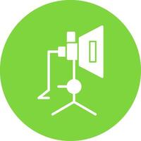 Softbox Glyph Multi Circle Icon vector