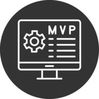 Minimum Viable Product Line Multi Circle Icon vector