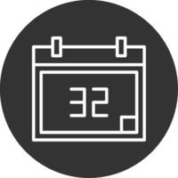 Calendar Line Multi Circle Icon vector