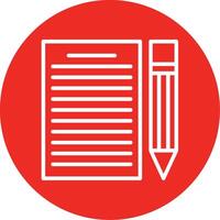 Contract Line Multi Circle Icon vector