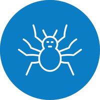 Spider Line Multi Circle Icon vector
