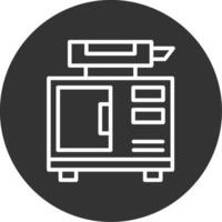 Eco Generator Line Multi Circle Icon vector