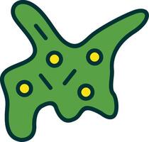 Ectoplasm Filled Two Color Icon vector