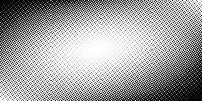 Halftone Gradient, Noise Texture in Black and White. Retro pixelated design for comic anime overly. vector