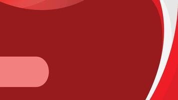 Red and White Modern Online Workshop Background Zoom Virtual Background. vector
