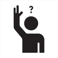 Help icon set silhouette white background vector