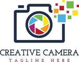 Stylish Camera Icon for Photography and Creative Projects vector