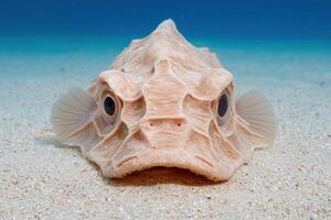 Close up of a unique and intriguing marine creature photo
