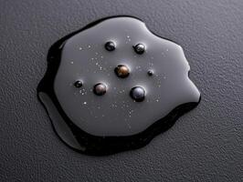 Futuristic game controller with glowing buttons photo