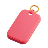 Red Sale Tag 3D icon cartoon smooth soft light isolate on transparent background png