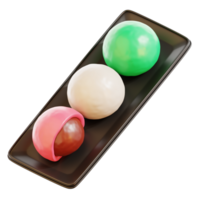 3D Mochi Illustration png