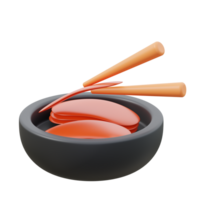 3D Kimchi Icon Illustration Render png