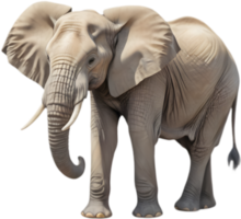Striking African Elephant Clipart for Themed Art Projects. . png