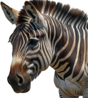 High-resolution zebra clipart for personalized projects. . png