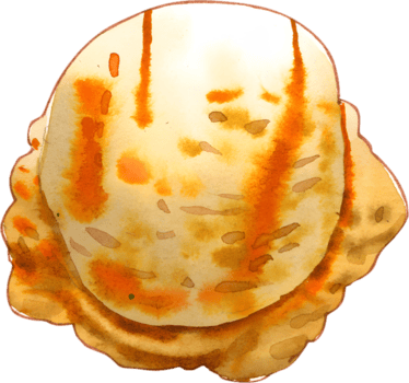 hielo crema acuarela dibujado a mano png