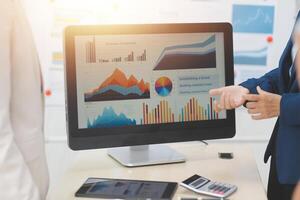 Business Documents, Auditor businesswoman checking searching document legal prepare paperwork or report for analysis TAX time,accountant Documents data contract partner deal in workplace office photo