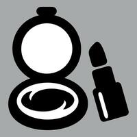 cosmetics set icon isolated vector