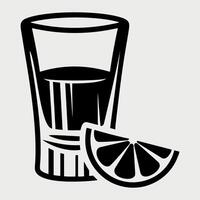 drink glass icon isolated vector