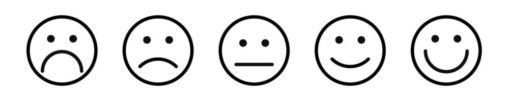 8 bit face feedback customer satisfaction scale. vector