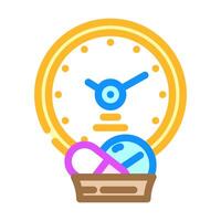 recovery cancer treatment color icon illustration vector