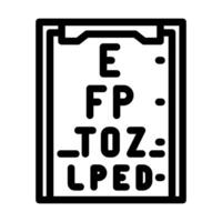 changes vision disease symptom line icon illustration vector