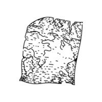 navigation old map sketch hand drawn vector