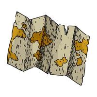 cartography old map sketch hand drawn vector