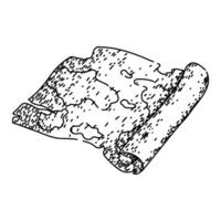 atlas old map sketch hand drawn vector