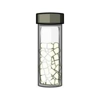 container pill bottle cartoon illustration vector