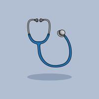 Stethoscope. design Doctor tool. Medical Doctor Stethoscope Cartoon design illustration and icon for website, digital and print vector