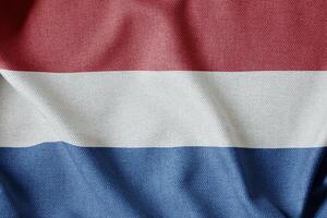 Netherland Fabric Flag HD Image photo