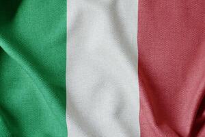 Italy Fabric Flag HD Image photo