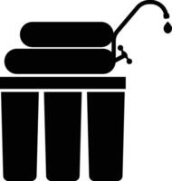 Water filter icon. Water filtration sign. Filter water symbol. flat style. vector