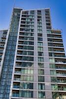 Modern Apartment Building with Balconies photo