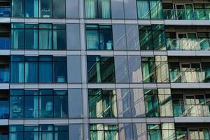 Reflective Glass Building Facade photo