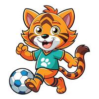 Playful Tiger Cub Holder Stickers The Squee Worthy Tiger Cub with a Secret vector