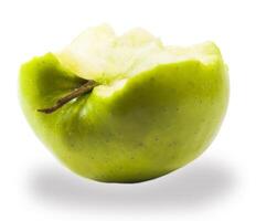 half of apple photo