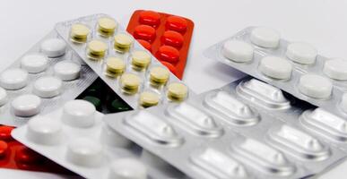 blisters with pills photo