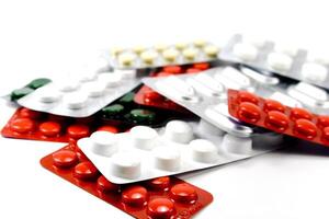 blisters with pills photo