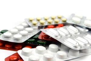 blisters with pills photo