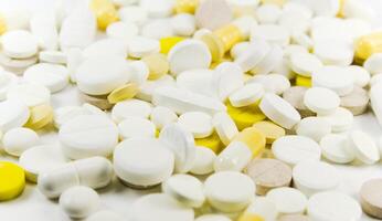 pills close up photo