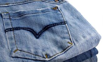 blue jeans close up photo