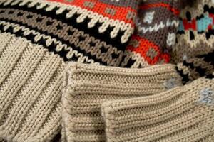 sweater close up photo
