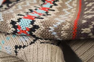 sweater macro image photo
