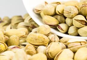 pistachios close up photo