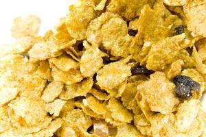fresh cornflakes background photo