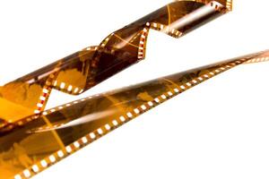 two films on white photo