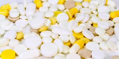 pills close up photo