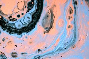 Abstract art background. Acryl pouring. photo