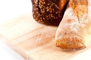fresh bread and baguette photo
